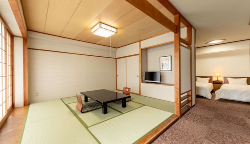 Habitación con 2 camas individuales, no fumadores (with Tatami space)