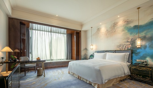 Habitación ejecutiva doble, 1 cama de matrimonio grande (Hot Spring Access)