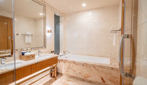 Habitación Deluxe doble, 1 cama de matrimonio grande (Hot Spring Access)