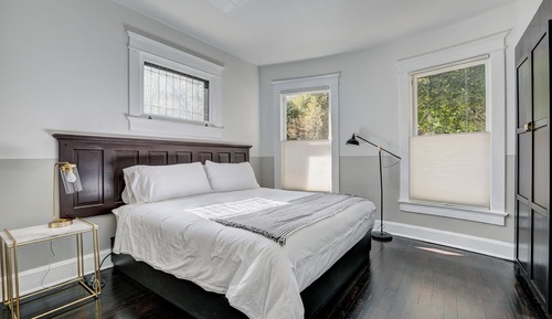 Suite estudio, 1 cama de matrimonio grande, frigorífico