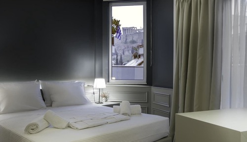 Suite, terraza (Acropolis View)