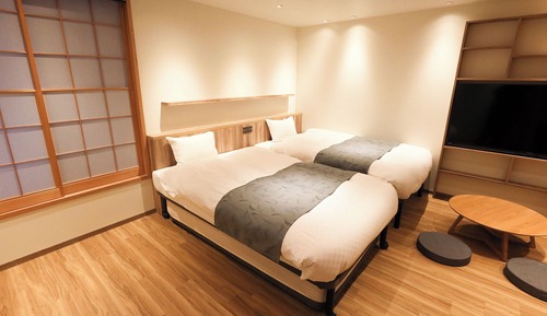 Habitación superior con 2 camas individuales, varias camas, no fumadores, planta baja