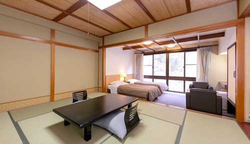 Habitación superior, no fumadores (Japanese-style,  with 2 Single Beds)