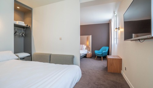 Habitación estándar, 1 cama doble con sofá cama