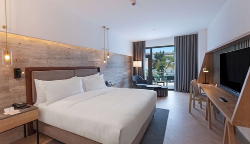 Habitación Deluxe, 1 cama de matrimonio grande, terraza