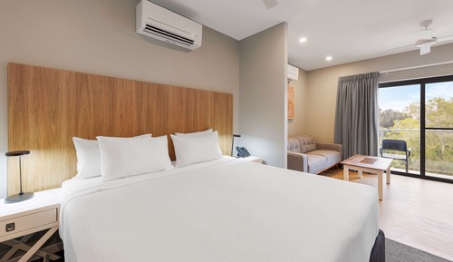 Apartamento Deluxe, 1 cama de matrimonio grande, no fumadores, balcón