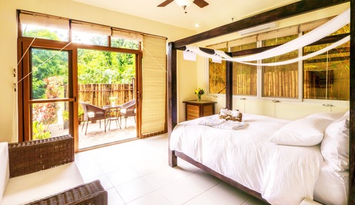 Habitación Deluxe, patio, vistas al jardín
