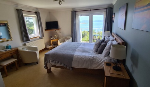 Habitación Deluxe doble, vistas al mar (Castle View)