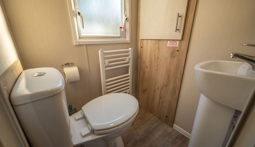 Casa móvil, baño privado