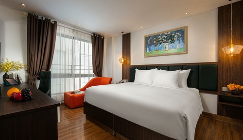 Habitación Premier con 1 cama doble o 2 individuales
