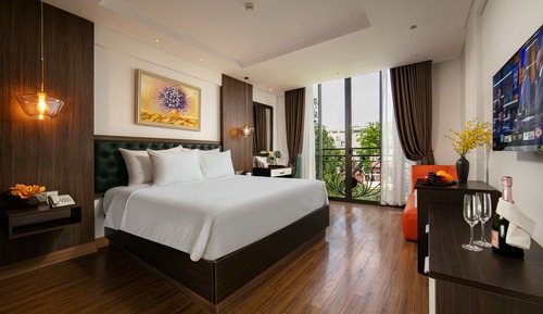 Suite, balcón