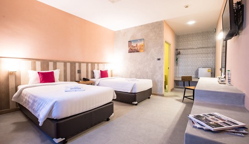Habitación estándar con 2 camas individuales