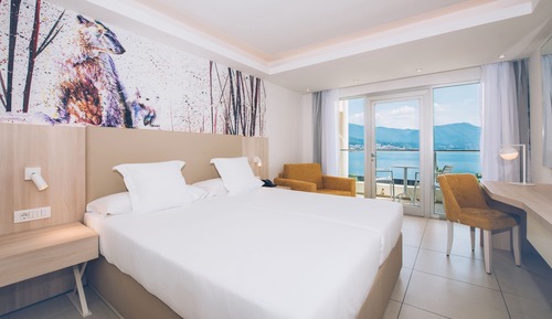 Habitación doble, vistas al mar