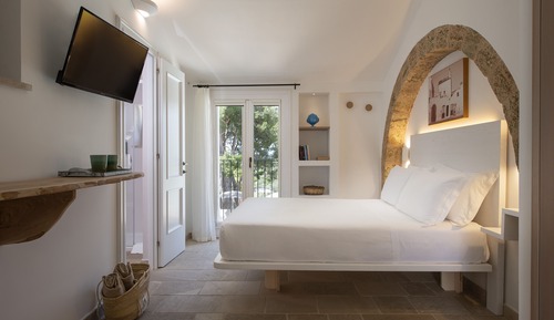 Habitación, vistas al jardín