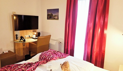 Habitación económica doble, balcón