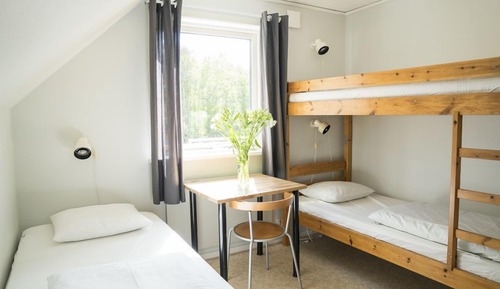 Habitación triple (1 bunk bed, 1 single bed. Vandrarhem)