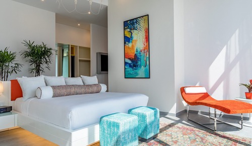 Wow Suite, 1 cama de matrimonio grande, vistas a la ciudad