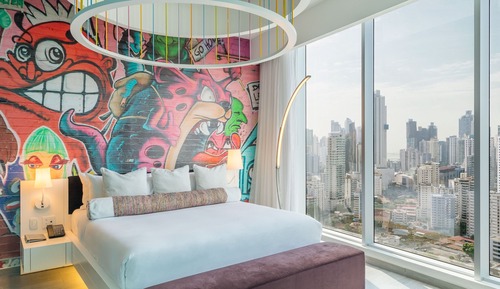 Wow Suite, 1 cama de matrimonio grande, vistas a la ciudad