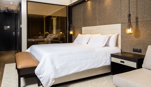 Habitación Deluxe, 1 cama de matrimonio grande, vistas a la montaña