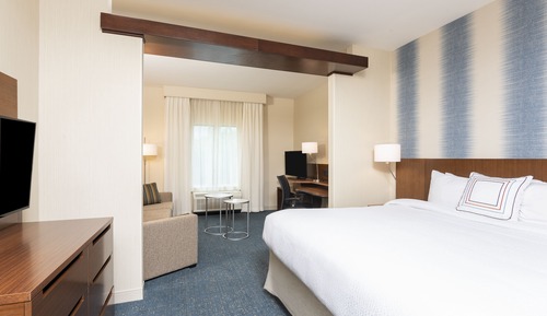 Suite, 1 cama de matrimonio grande con sofá cama