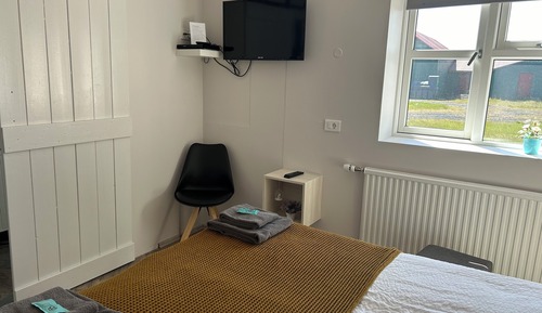 Habitación básica doble, baño privado