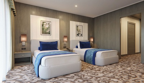 Habitación Deluxe con 2 camas individuales, 2 camas individuales