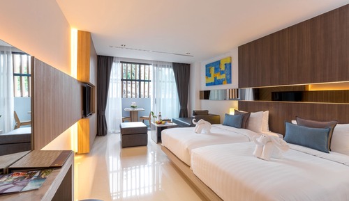 Habitación Deluxe con 2 camas individuales