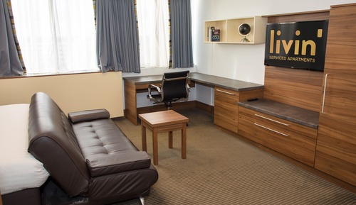 Suite estudio Deluxe, 1 cama de matrimonio grande