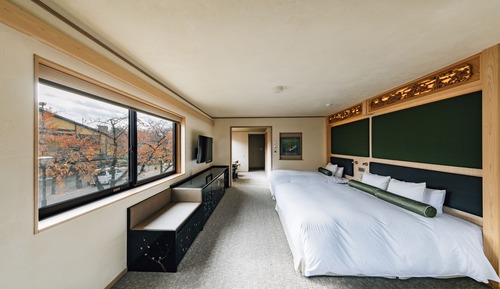 Habitación ejecutiva con 2 camas individuales, vistas a la ciudad