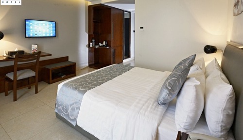 Habitación Deluxe doble, 1 cama de matrimonio, baño privado