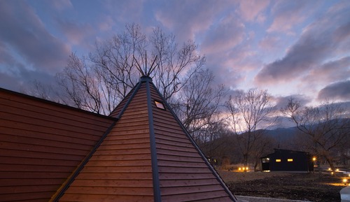 Cabaña, no fumadores (with Teepee,from 7 years old)