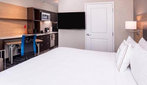 Estudio, 1 cama de matrimonio grande con sofá cama, vistas a la montaña (Hearing Accessible)