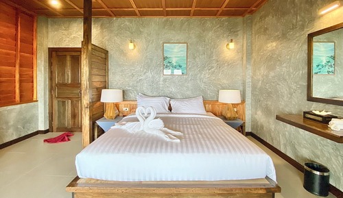 Villa, vistas al mar (Free pick up and dop off at Mae Haad)