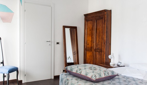 Habitación individual Confort, 1 cama individual grande, baño privado, vistas a la ciudad