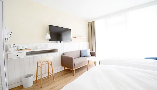 Habitación ejecutiva, balcón, vistas al mar (Meerzeit)