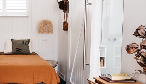 Estudio, 1 cama de matrimonio grande