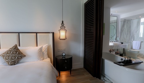 Habitación Deluxe con 1 cama doble o 2 individuales, vistas al jardín