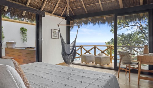 Suite de lujo, 1 cama de matrimonio grande, piscina privada, vistas al mar