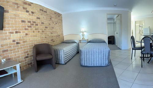 Apartamento estándar, varias camas, cocina, vistas al jardín