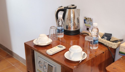 Habitación doble, patio