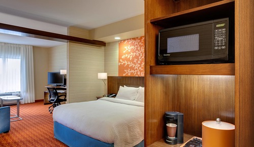 Suite, 1 cama de matrimonio grande con sofá cama