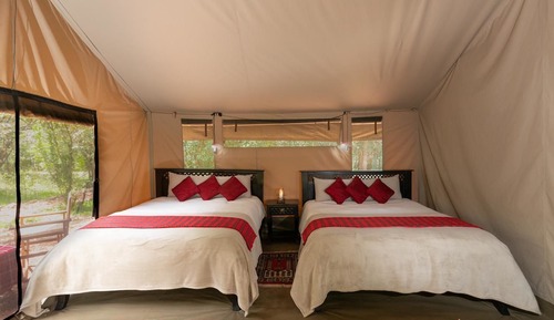 Habitación Deluxe con 2 camas individuales, vistas al río