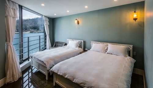 Habitación presidencial, varias camas, no fumadores, vistas al río (SS X)