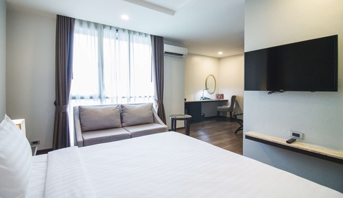 Habitación Deluxe, 1 cama de matrimonio grande, no fumadores