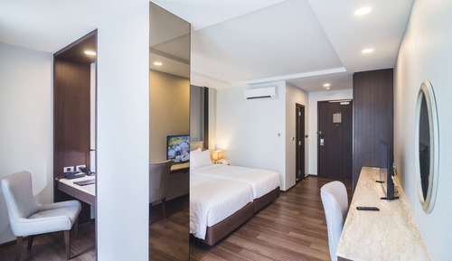Habitación Deluxe, 2 camas individuales, no fumadores