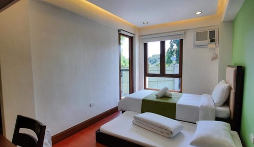 Habitación estándar, 2 camas individuales, vistas al jardín
