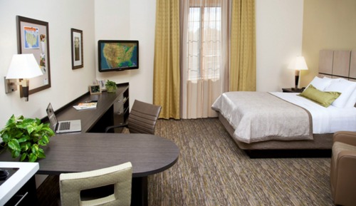 Suite estudio, 1 cama de matrimonio, cocina