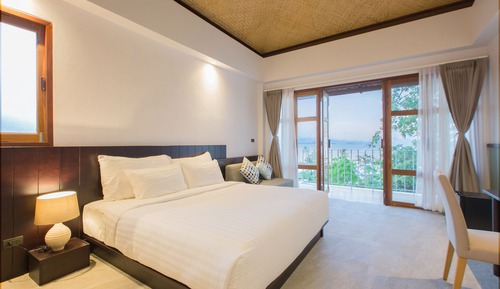Habitación, vistas al mar (Hilltop)