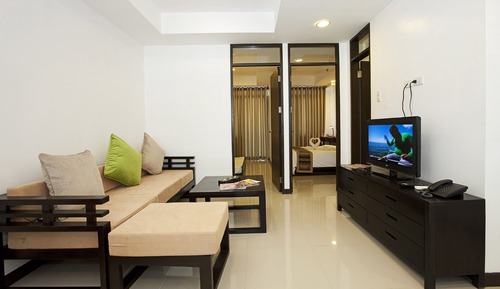 Apartamento, 2 habitaciones (1 Queen Bed and 1 Single Bed)