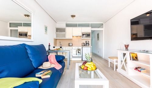 Estudio, 1 habitación, balcón